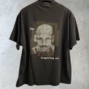 Vintage 90’s Nike Thanks Mike Michael Jordan Thrashed Sun Faded Tee